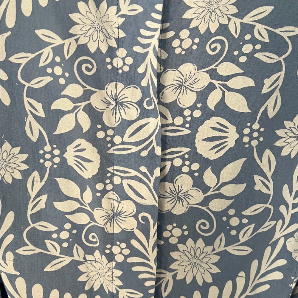 Blue & White Floral Maxi Dress by Beyond by Vera - Picture 5 of 12